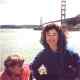 Linda and Gina at Golden Gate